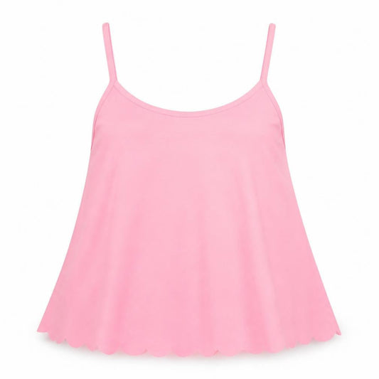 Red Chilli Womens Pink  Polyester Camisole T-Shirt Size M Sweetheart