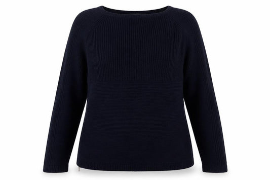 Debenhams  Womens Blue Round Neck  Acrylic Pullover Jumper Size 14