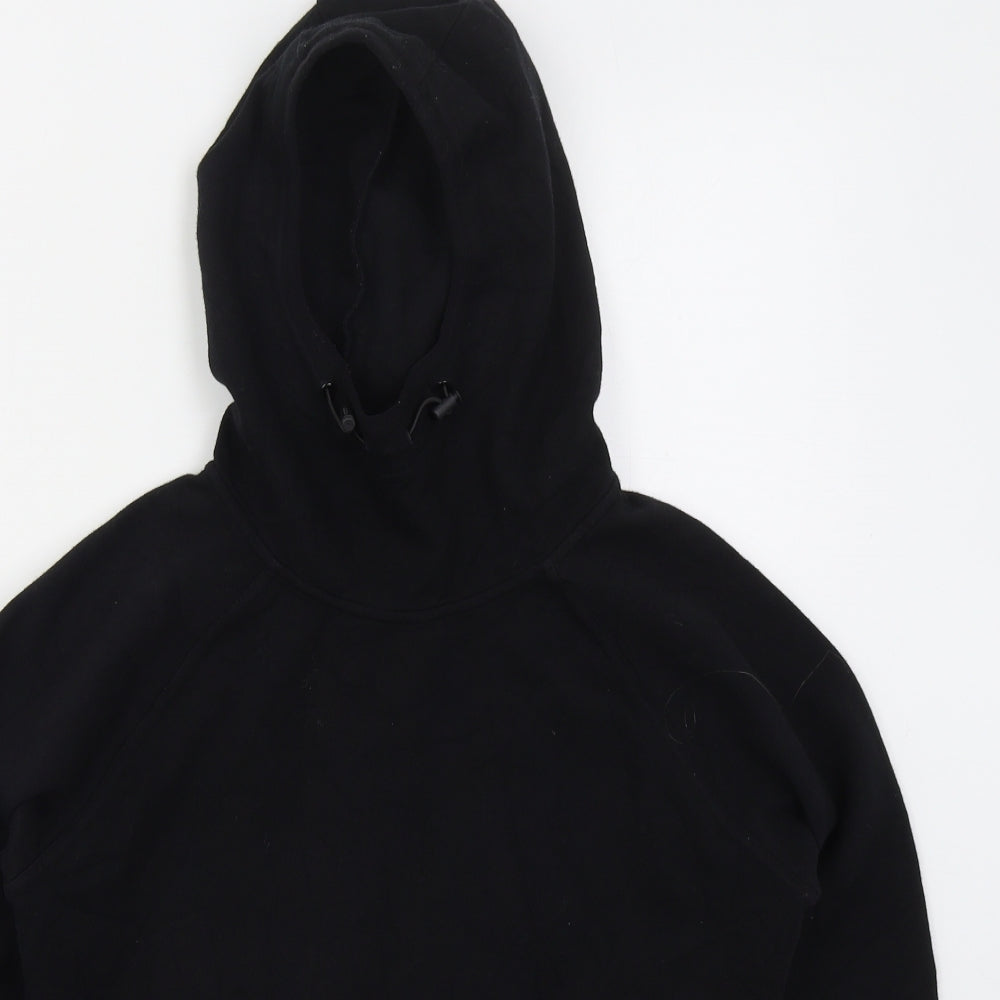 Kyodan Womens Black  Cotton Pullover Hoodie Size S  Pullover