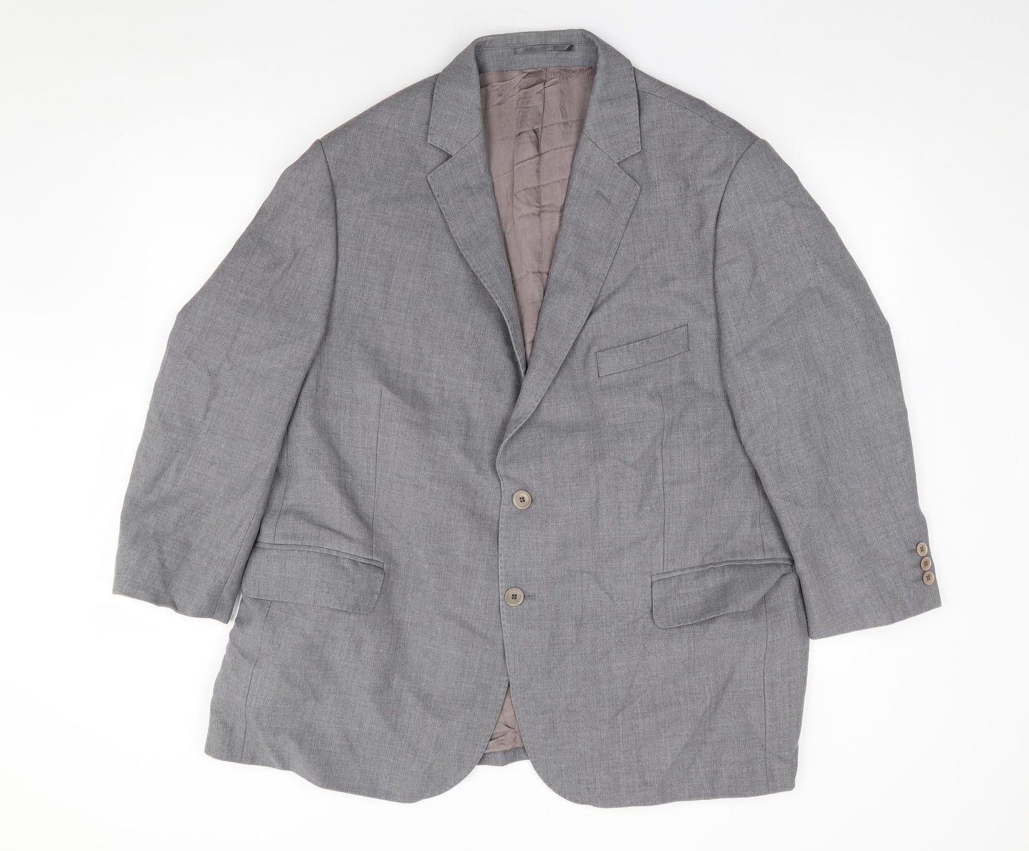 Jar Bone Mens Grey  Wool Jacket Suit Jacket Size 42