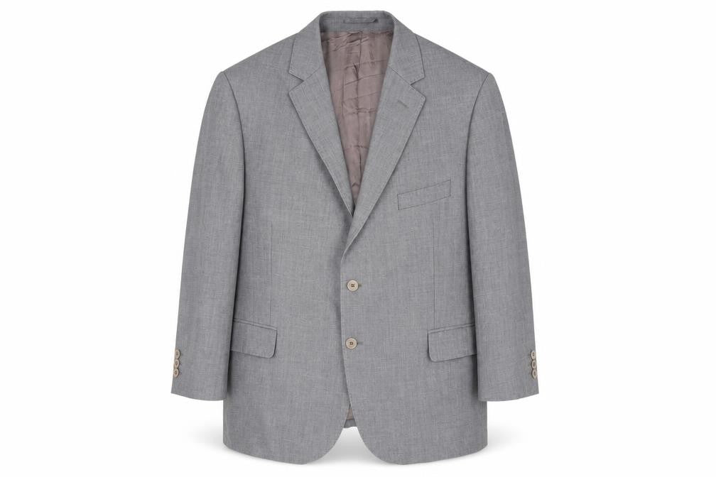 Jar Bone Mens Grey  Wool Jacket Suit Jacket Size 42