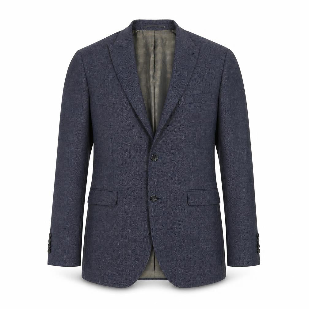 NEXT Mens Blue  Polyester Jacket Suit Jacket Size 40