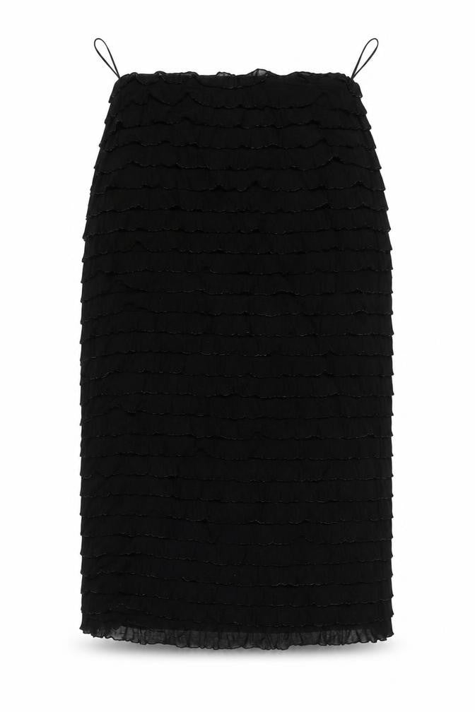 Gerard Womens Black  Polyester A-Line Skirt Size 12