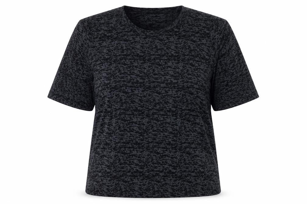 Capsule Womens Grey Polyester Basic T-Shirt Size 18 Round Neck