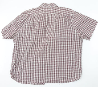 Preloved Hammond & Co Mens Multicoloured Check Cotton  Button-Up Size 2XL Collared Button - Back