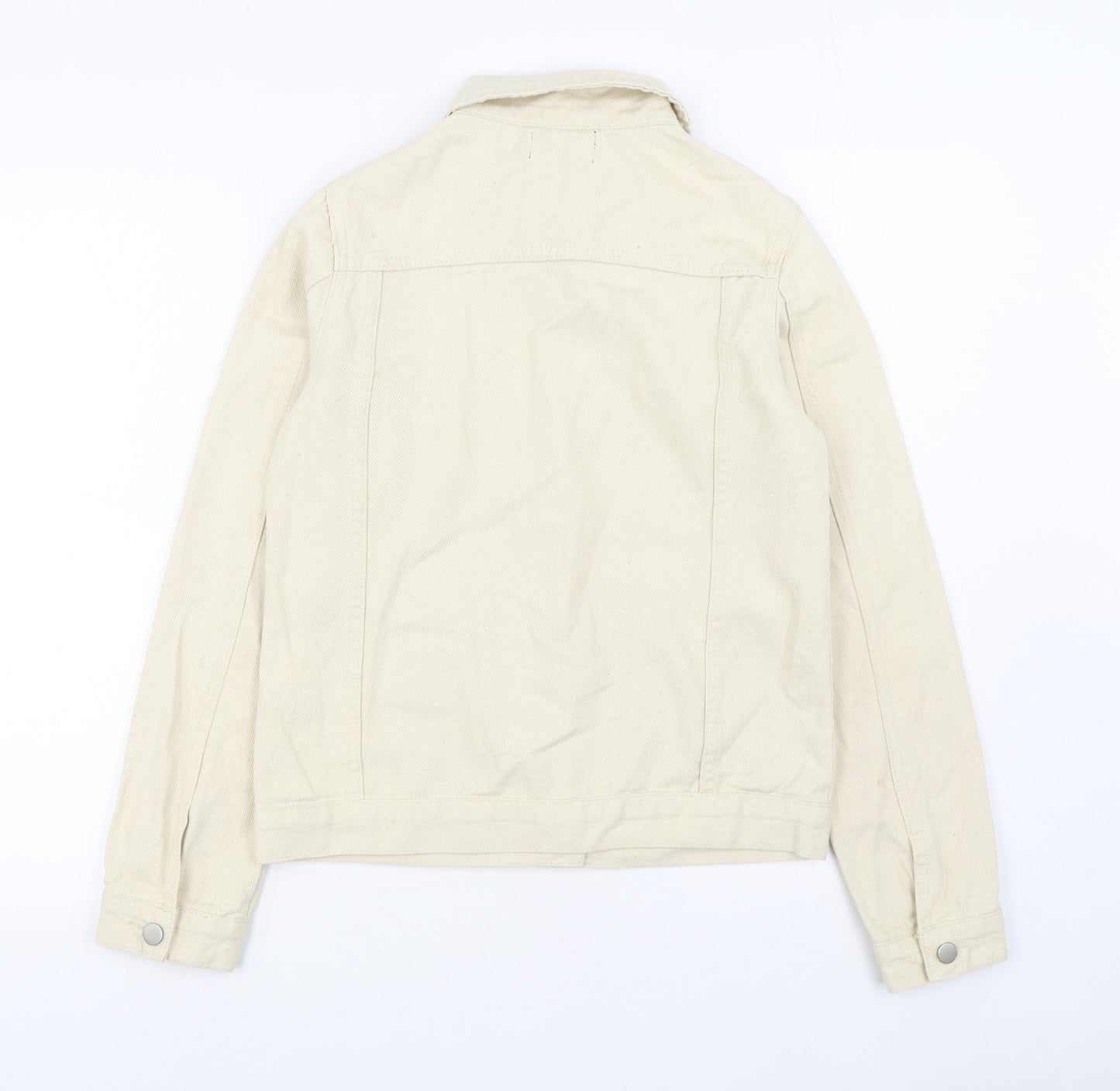 I SAW IT FIRST Womens Beige   Jacket  Size 6  Button