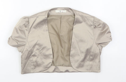 BHS Womens Beige   Jacket  Size 10