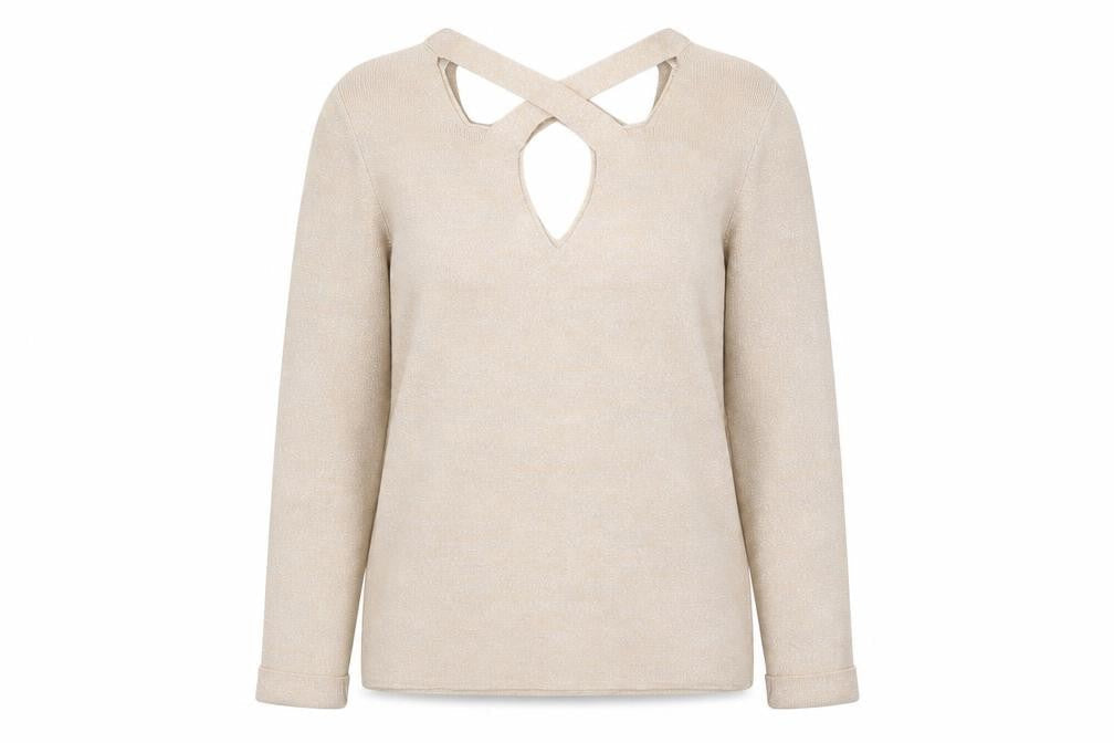 Dorothy Perkins Womens Pink Round Neck  Viscose Pullover Jumper Size 14