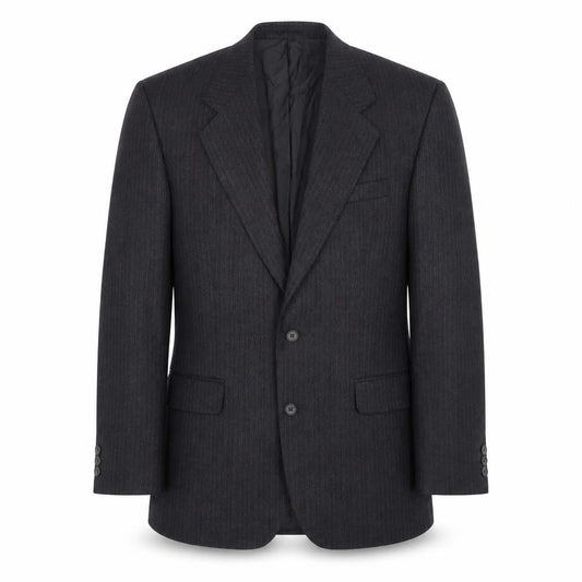 The Label Mens Black  Wool Jacket Suit Jacket Size 40