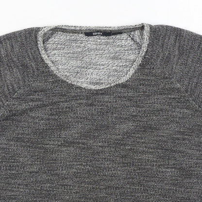 Preloved ESMARA Womens Grey  Cotton Pullover Sweatshirt Size L  Pullover - Detail