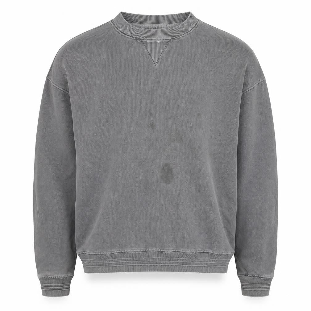 Pull&Bear Mens Gold  Cotton Pullover Sweatshirt Size M