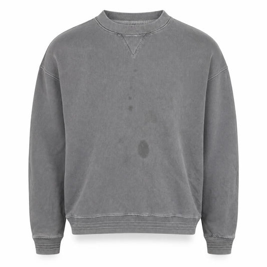 Pull&Bear Mens Gold  Cotton Pullover Sweatshirt Size M