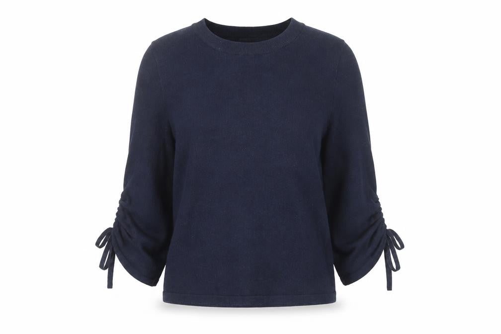 TU Womens Blue  Viscose Pullover Sweatshirt Size 14