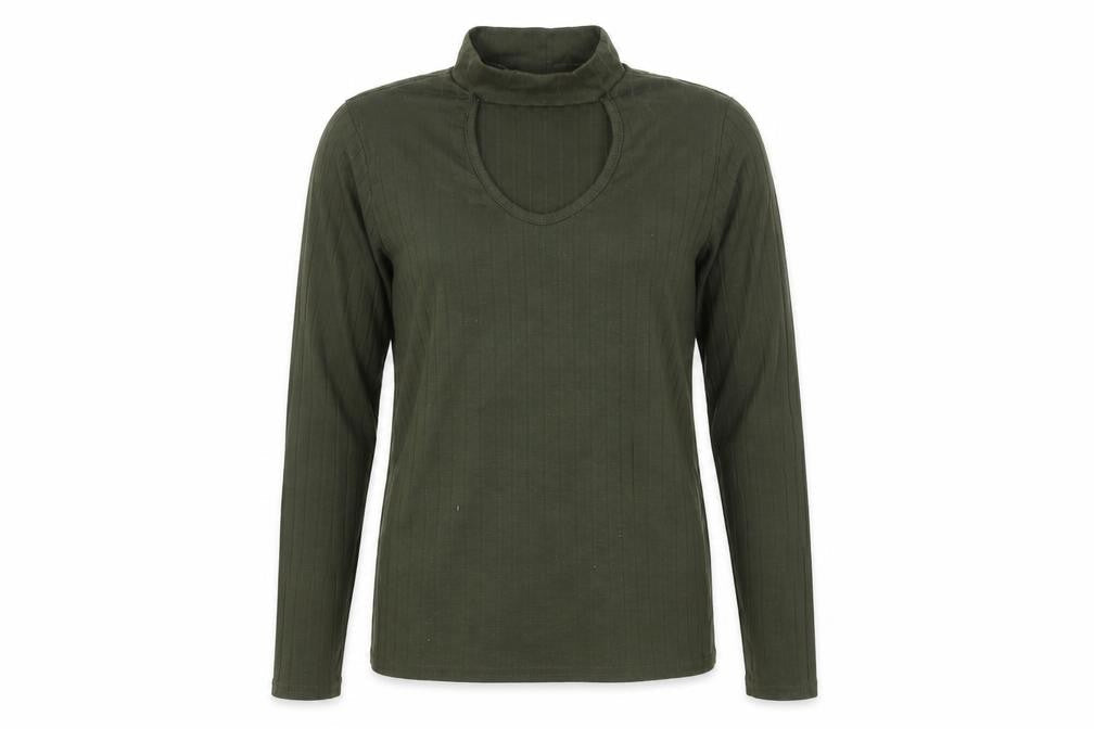 Chemistry Womens Green  Polyester Pullover Sweatshirt Size 12