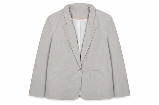 Atmosphere Womens Grey  Polyester Jacket Suit Jacket Size 20