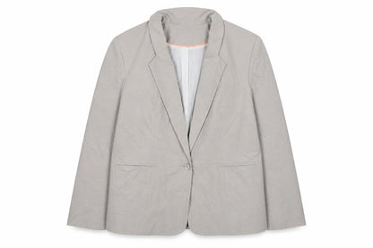 Atmosphere Womens Grey  Polyester Jacket Suit Jacket Size 20