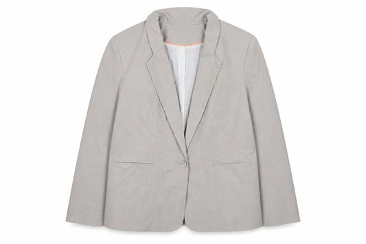 Atmosphere Womens Grey  Polyester Jacket Suit Jacket Size 20