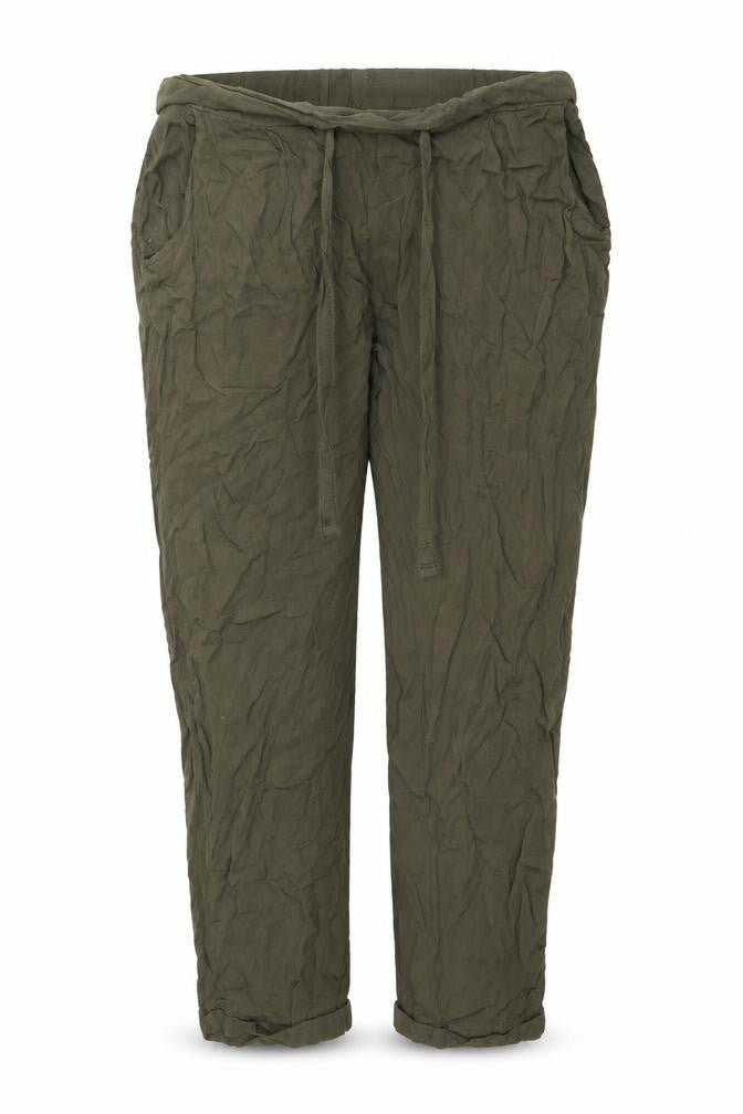 Atmosphere Womens Green  Viscose Capri Trousers Size 10 L23 in Regular