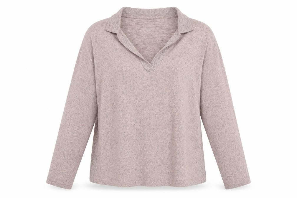 Dunnes Stores Womens Pink Geometric Polyester Pullover Sweatshirt Size M