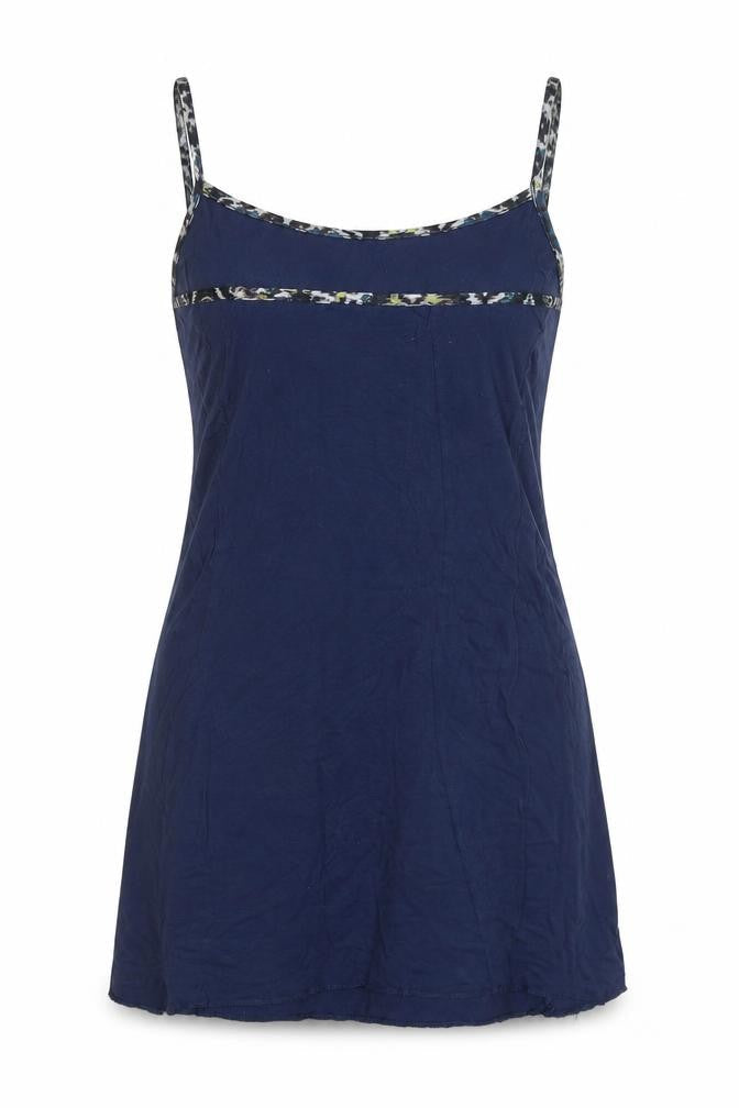Preworn Womens Blue  Polyester A-Line  Size S  Square Neck