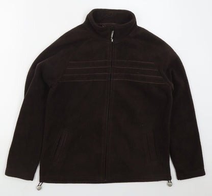 Mackays Womens Brown Jacket Zip Size M