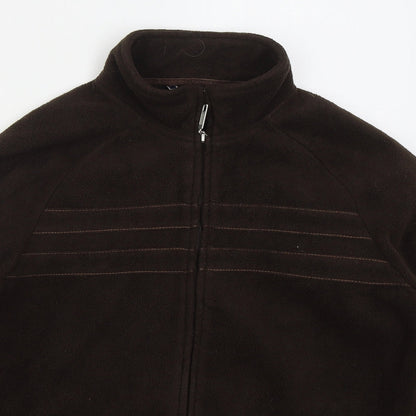 Mackays Womens Brown Jacket Zip Size M