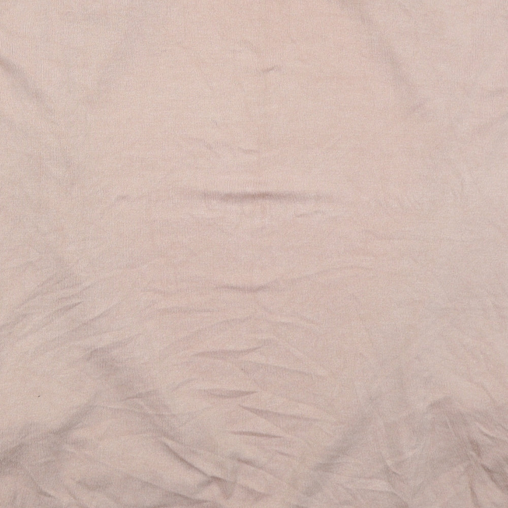 Atmosphere Womens Pink V-Neck  Viscose Cardigan Jumper Size 10