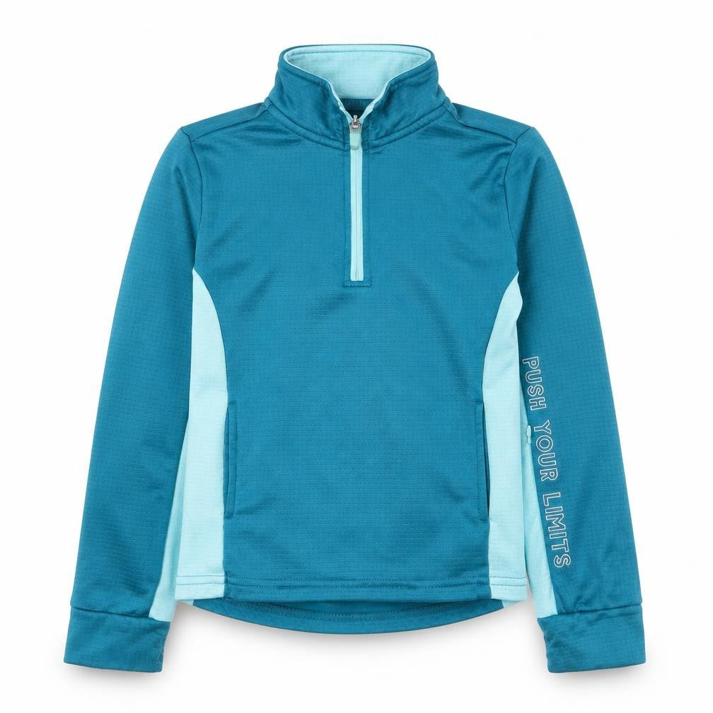 Dunnes Stores Girls Blue  Polyester Pullover Sweatshirt Size 8-9 Years  Pullover