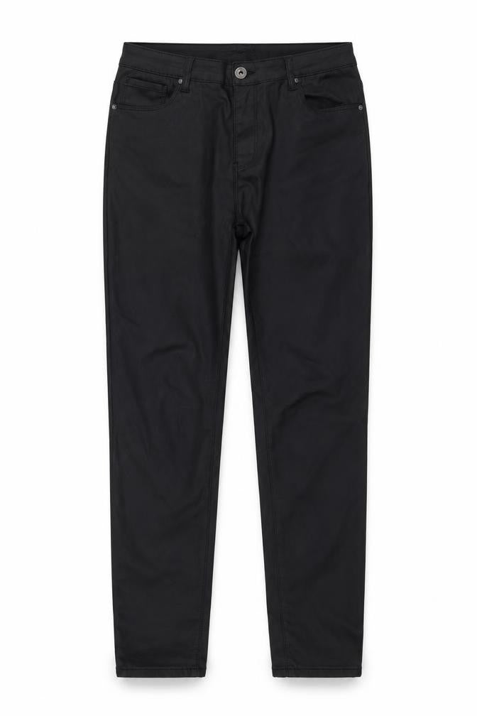 Toxik3 Womens Black  Cotton Trousers  Size 2XL L29 in Regular Zip