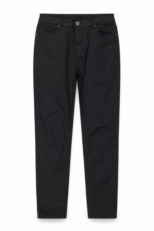 Toxik3 Womens Black  Cotton Trousers  Size 2XL L29 in Regular Zip