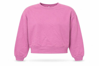 H&M Womens Purple  Cotton Cape Sweatshirt Size M  Pullover