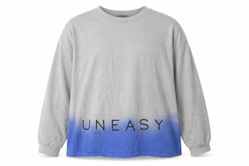 ASOS Mens Multicoloured Geometric Cotton Pullover Sweatshirt Size L