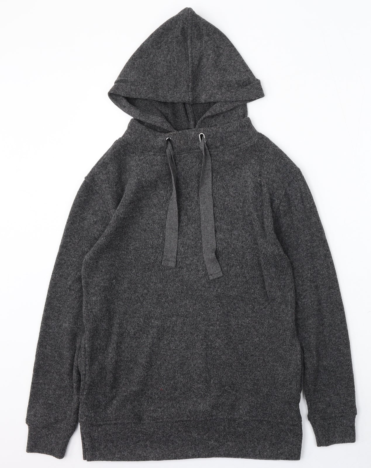 F&F Womens Grey  Polyester Pullover Hoodie Size 6