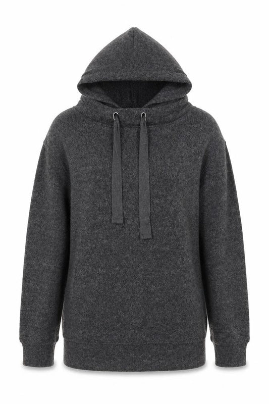 F&F Womens Grey  Polyester Pullover Hoodie Size 6
