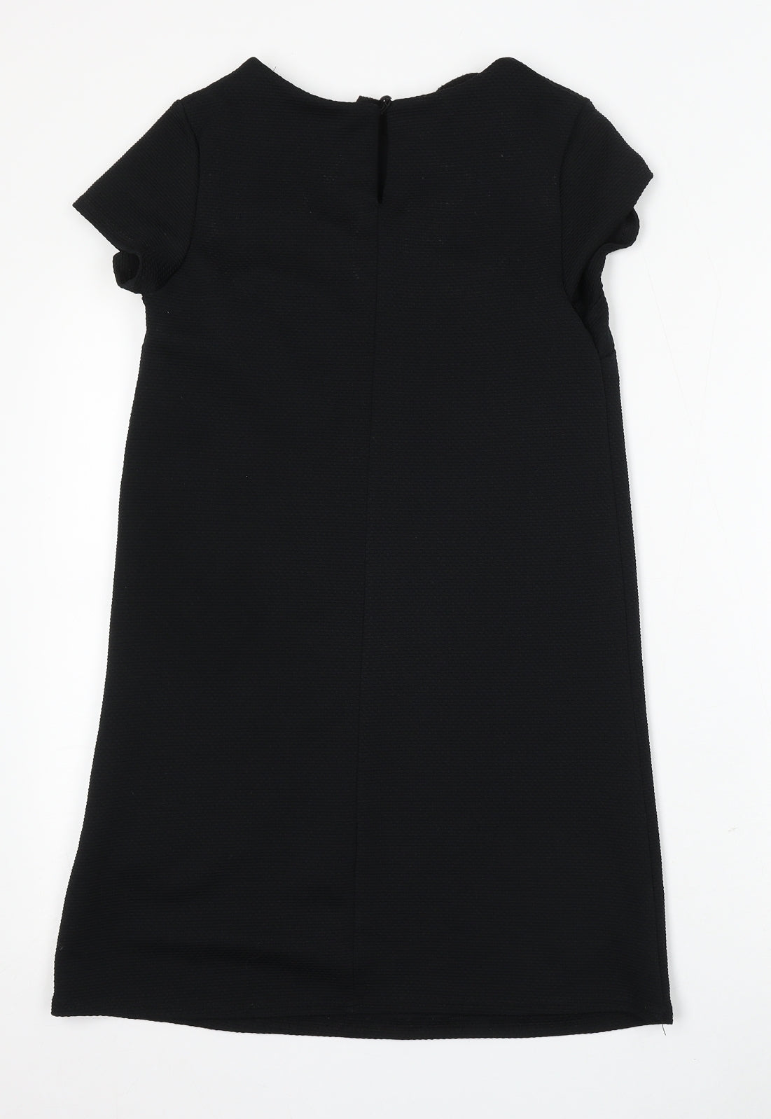 New Look Womens Black  Polyester Shift  Size 8  Round Neck