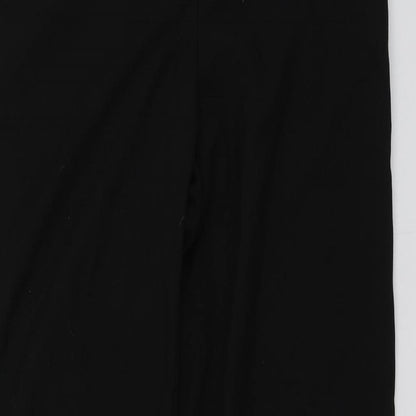 Next Womens Black  Polyester Trousers  Size 8 L29 in Regular