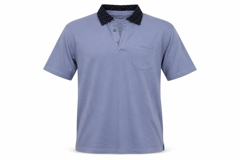 M7S Mens Purple  Cotton  Polo Size XL Collared
