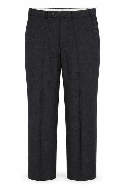Skopes Womens Grey  Polyester Trousers  Size 34 in L28 in Regular Zip