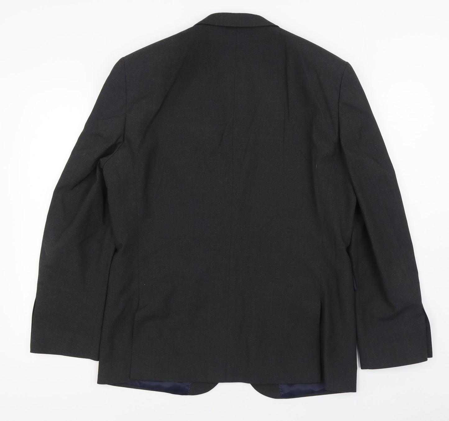 NEXT Mens Grey  Polyester Jacket Suit Jacket Size 40