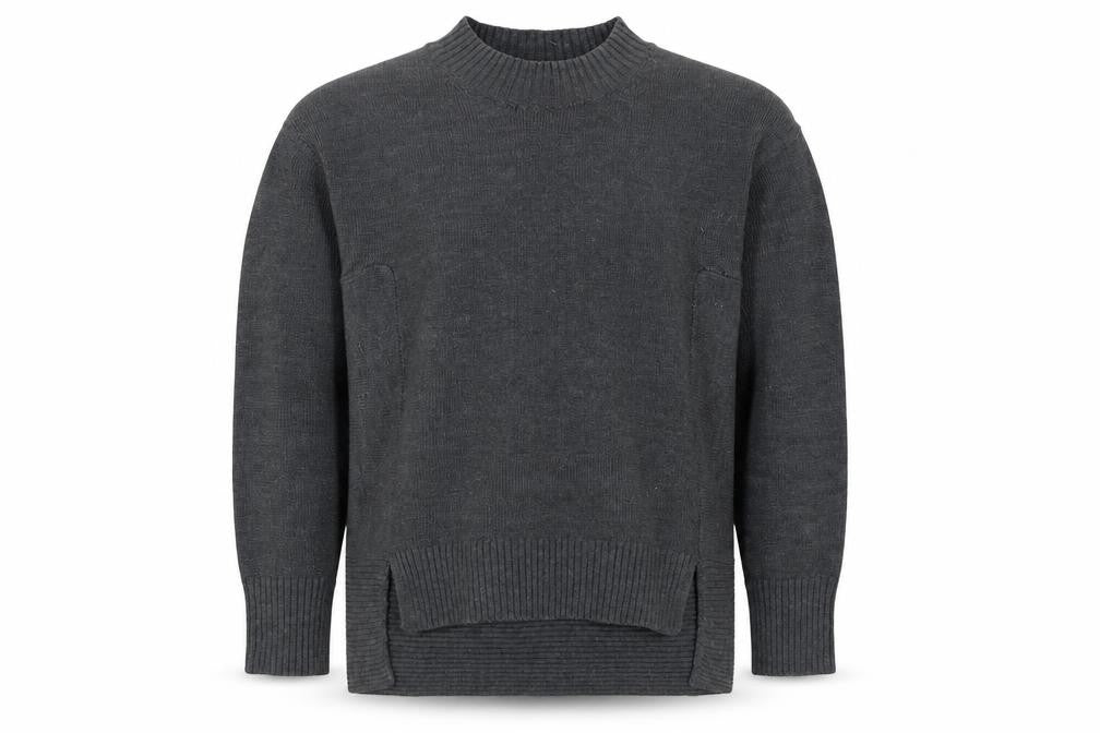 NEXT Mens Grey Round Neck  Acrylic Pullover Jumper Size M