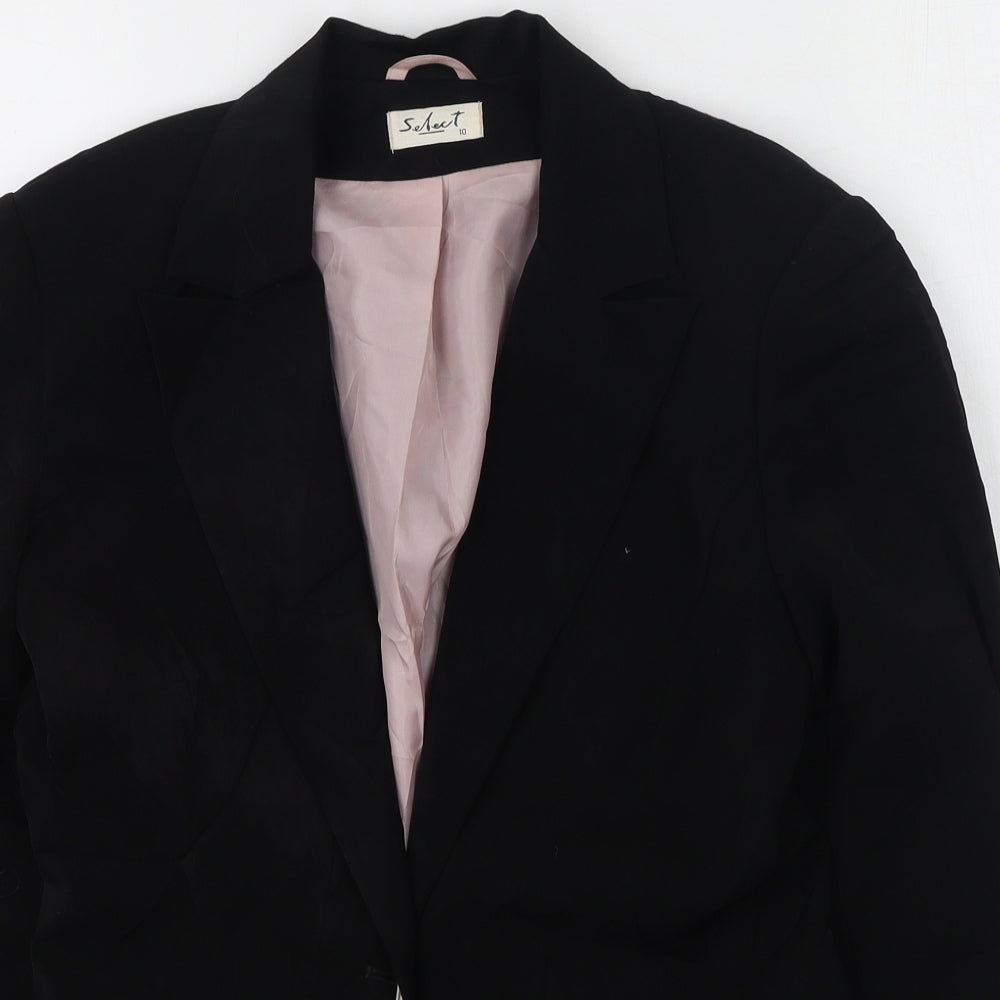 Select Womens Black   Jacket  Size 10