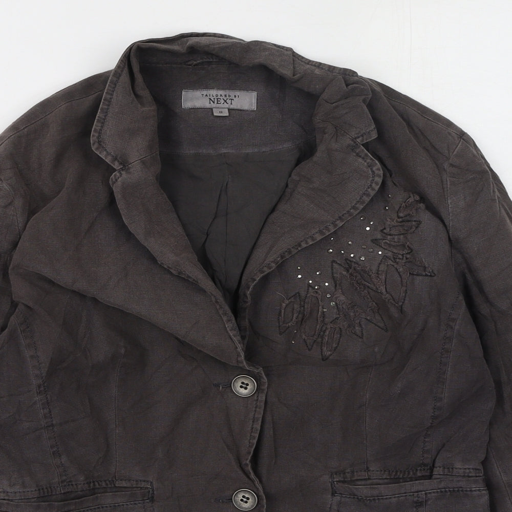 NEXT Womens Brown   Jacket  Size 12
