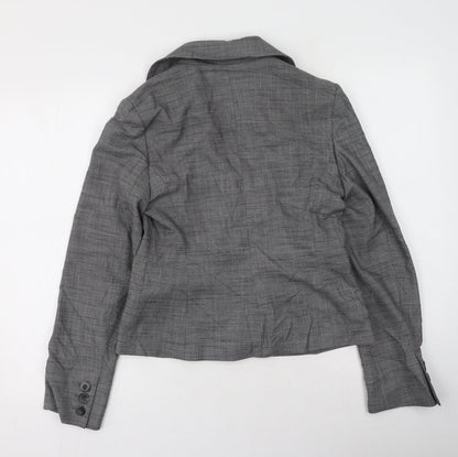 Next Womens Grey   Jacket  Size 10