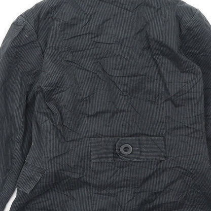 New Look Womens Grey Striped  Jacket  Size 10