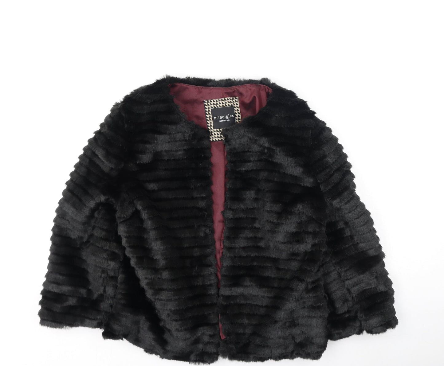 Principles Womens Black   Jacket  Size 14