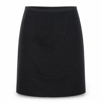 Marks & Spencer Womens Black  Polyester A-Line Skirt Size 8