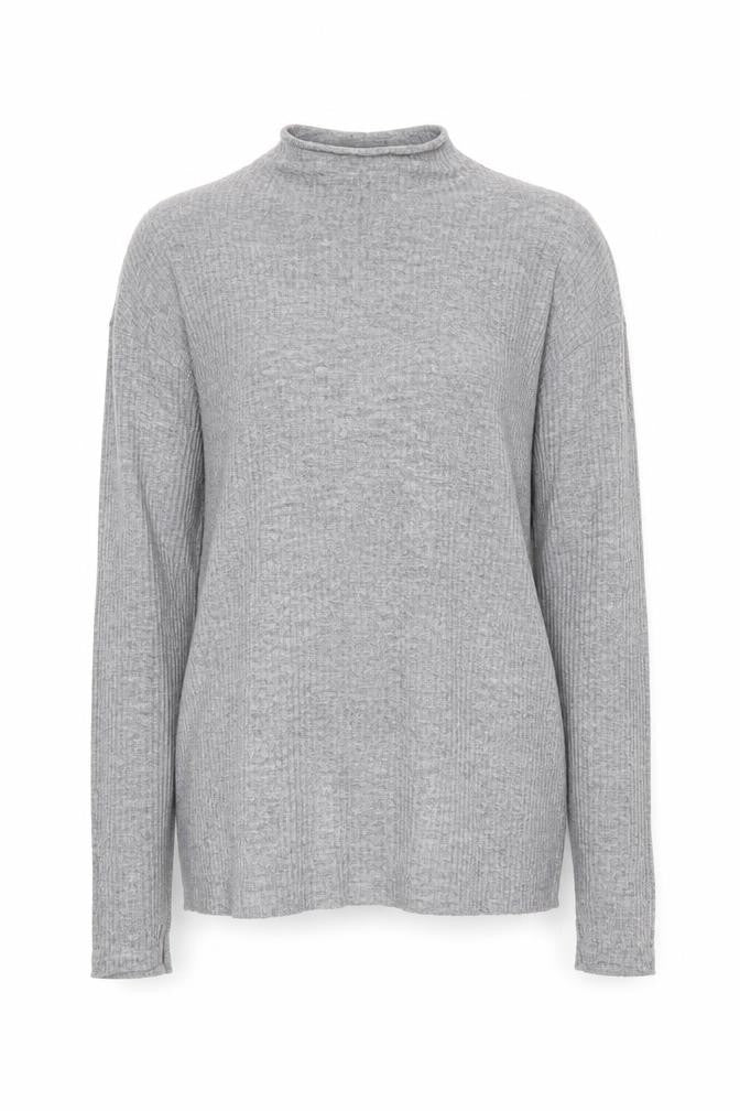 River Island Womens Grey Crew Neck  Polyester Pullover Jumper Size 10