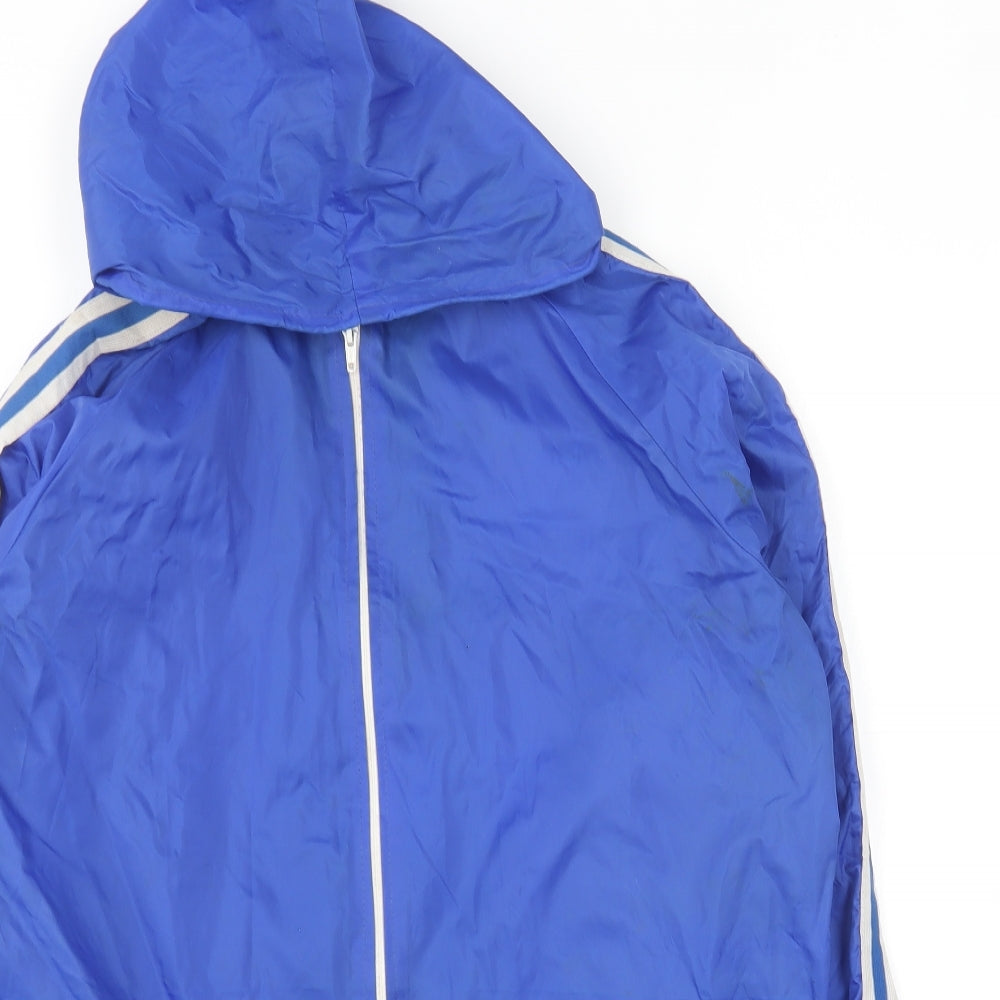 Manjula Womens Blue   Rain Coat Coat Size 14
