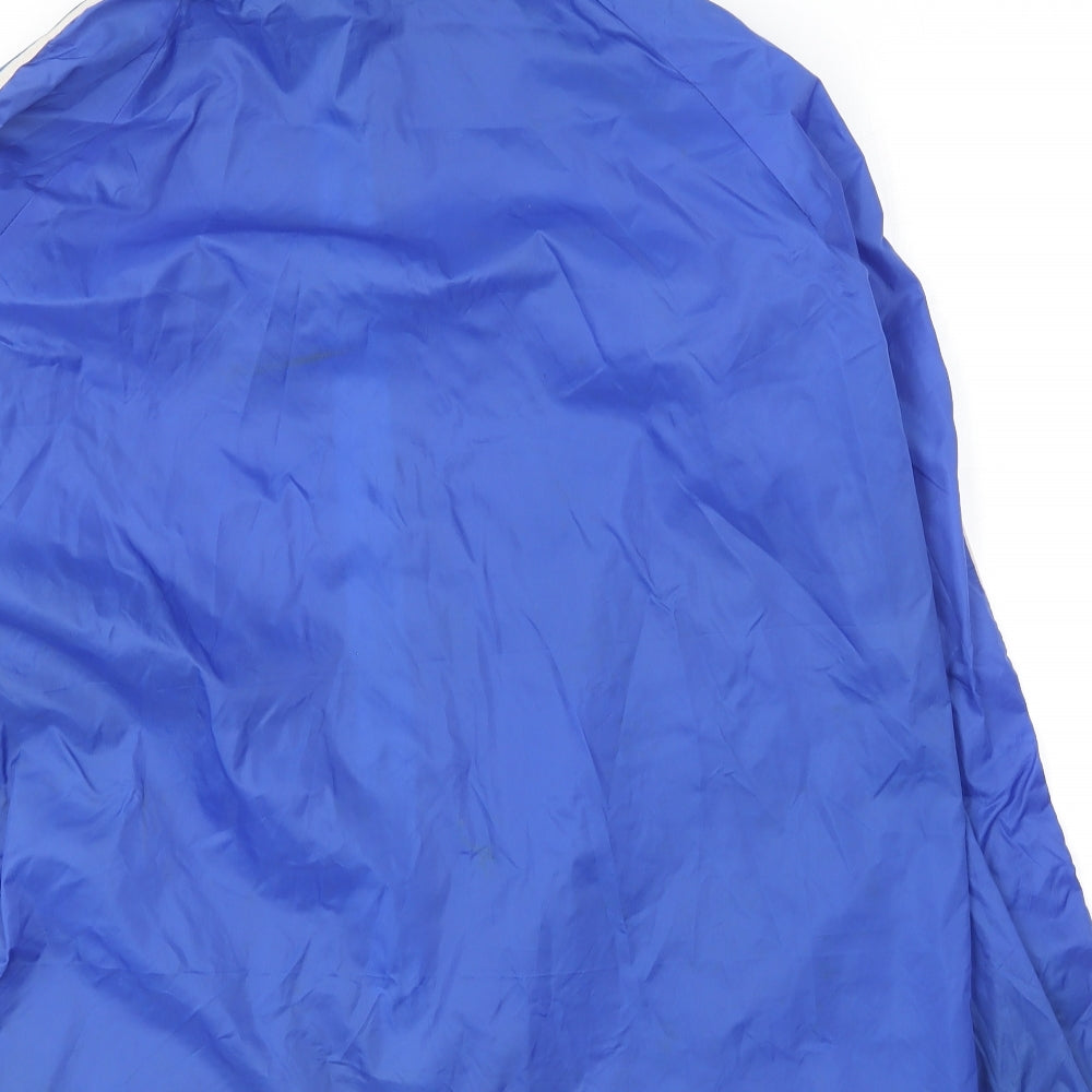 Manjula Womens Blue   Rain Coat Coat Size 14