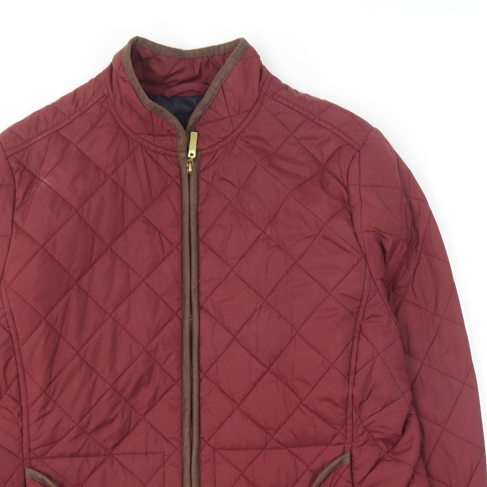 Betty Kay  Womens Purple   Quilted Coat Size XL